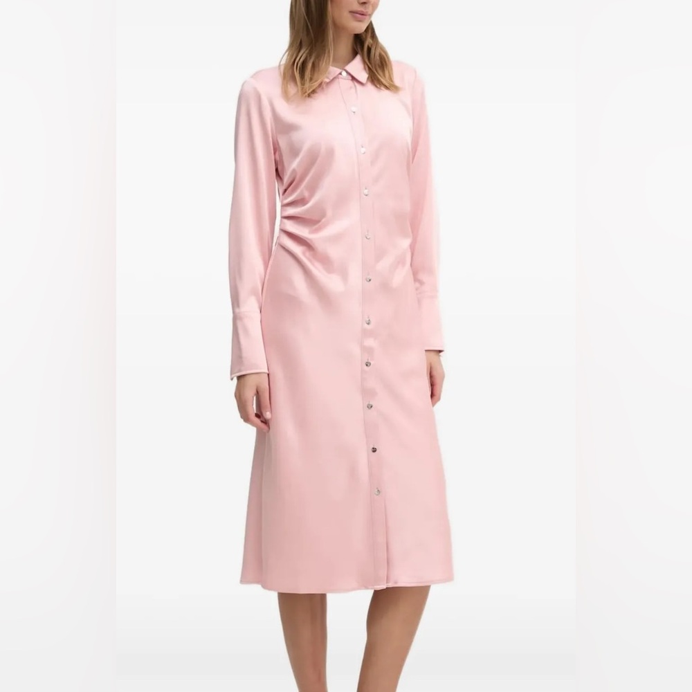 DKNY Soft Pink Collared Shirt